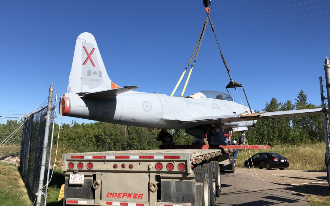 T-33 headed to Calgary as Cold Lake Museums close out 2022 season