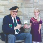Child amputee finds inspiration from Second World War veteran