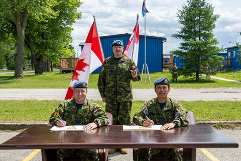 Canadian Forces Leadership and Recruit School opens training division ...