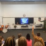 La 4e Escadre présente un exposé météorologique à l&rsquo;école Nelson Heights Middle School