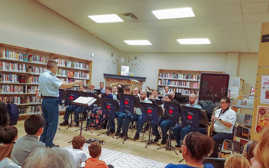 La Musique de la 4e Escadre fait sensation lors de plusieurs concerts