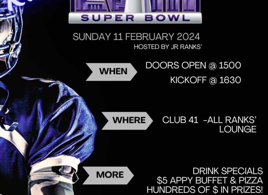 Touchdown au Club 41 : Messes organise la fête du Super Bowl