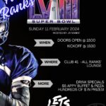 Touchdown at Club 41: Messes set to Host Super Bowl Party