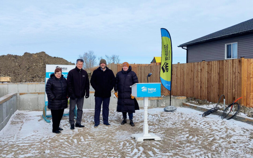 Habitat pour l’humanité et ses partenaires entreprennent les travaux de construction visant à résoudre le problème du logement abordable à Cold Lake