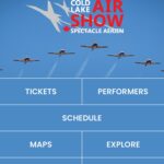Profitez au maximum du Spectacle aérien de Cold Lake en téléchargeant l’application officielle dès aujourd’hui