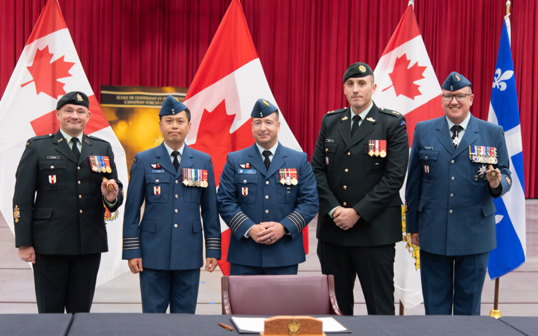 Un changement de commandant pour l’École de leadership et de recrues des  Forces canadiennes