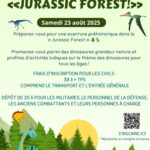 Une aventure préhistorique vous attend : inscriptions ouvertes pour l’excursion à Jurassic Forest – ouverte à tous!