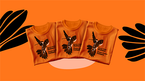 National Day for Truth and Reconciliation Annual Orange T-Shirt Campaign