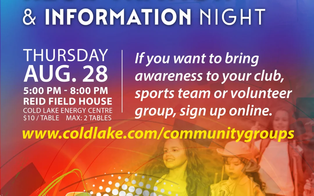 La soirée d’inscription et d’information communautaire revient à Cold Lake