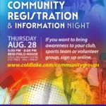 La soirée d’inscription et d’information communautaire revient à Cold Lake