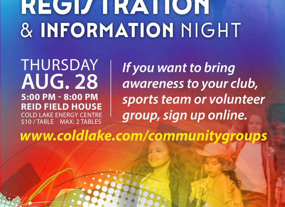 Community Registration and Information Night Returns to Cold Lake