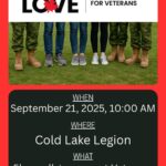 Cold Lake to Host Canadian Walk for Veterans on September 21