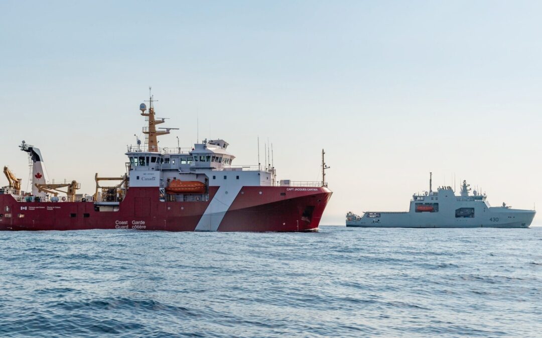 La Défense nationale accueille la Garde côtière canadienne au sein de l’Équipe de la Défense