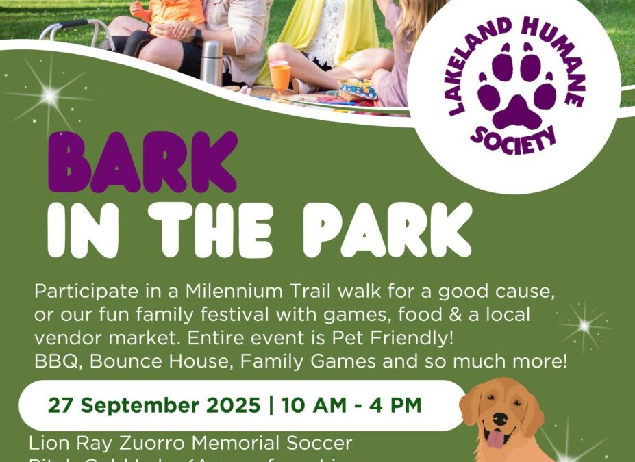Bark in the Park returns to Cold Lake with charity walk and family festival