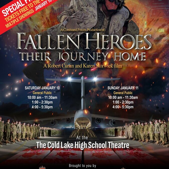 Exposition itinérante sur l’Afghanistan et projection de film à Cold Lake ce week-end