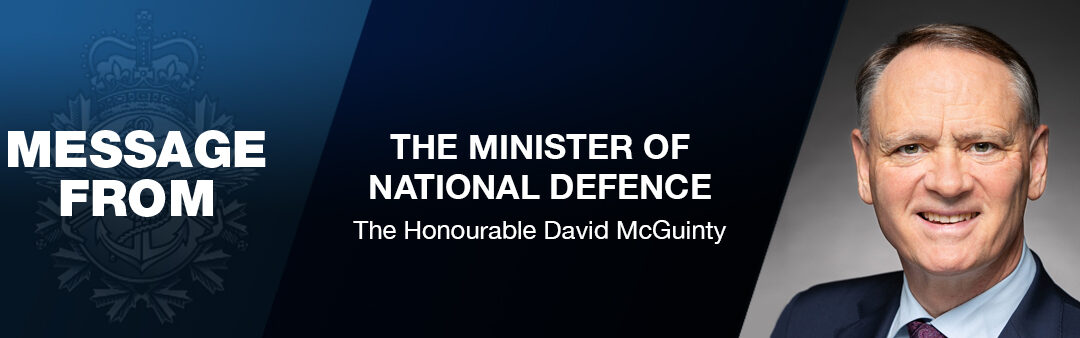 MND Message: Canada launches its first Defence Industrial Strategy