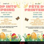 Hop Into Spring arrive au Centre des arts et de la communauté Mackenzie ce samedi
