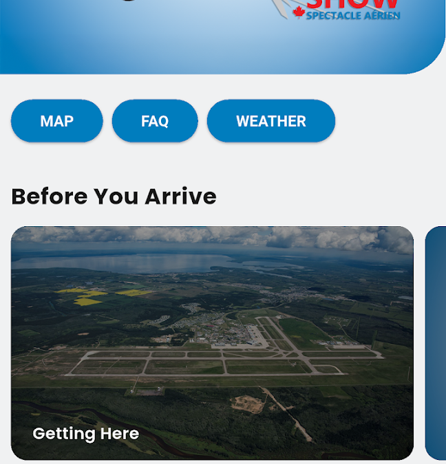 Cold Lake Air Show App Puts Everything You Need in Your Pocket