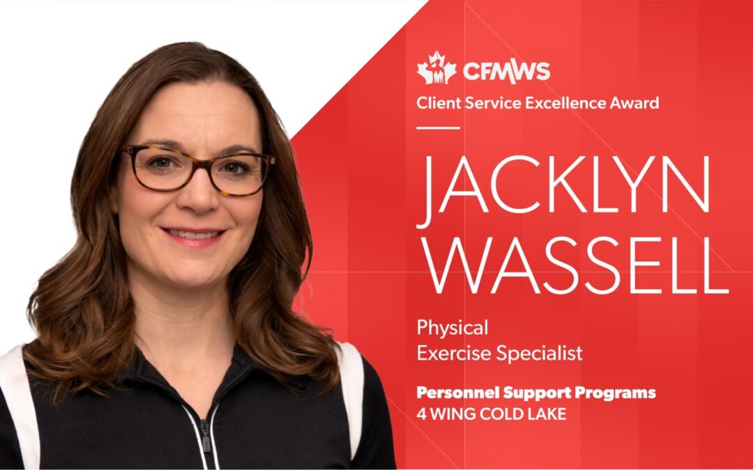 Cold Lake PSP Member Receives National Recognition for Client Service Excellence