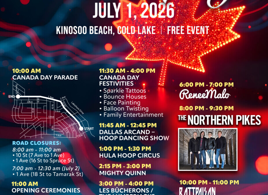 Cold Lake se prépare à célébrer la fête du Canada avec une journée complète de festivités
