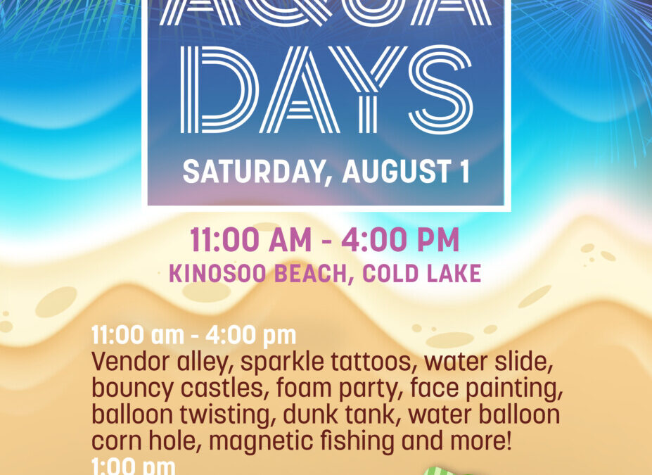 Aqua Days set to make a splash at Kinosoo Beach