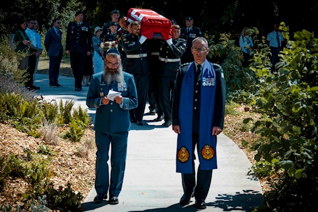 Inhumation en France d’un soldat canadien de la Première Guerre mondiale