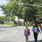 La communauté de la 4e Escadre participe à une marche/course pour la prévention du suicide